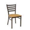 silla america gris envejecida asiento laminado kenya