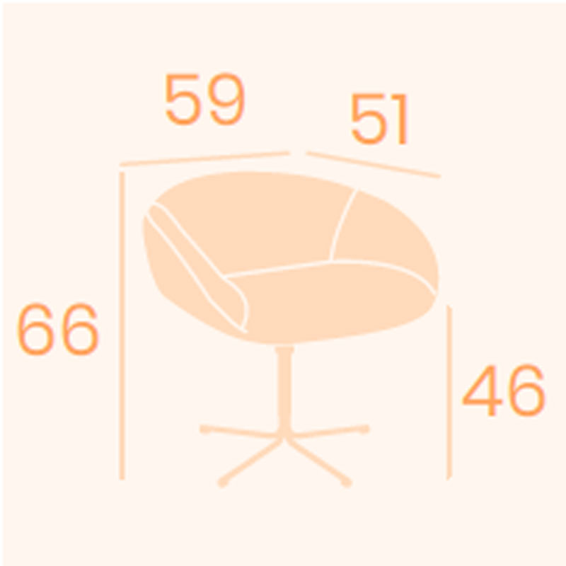 Dimensiones sillón Basilea B-14 REYMA