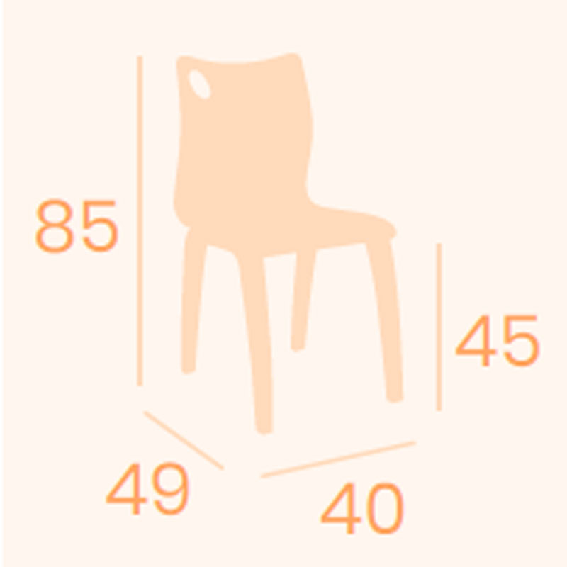 Dimensiones silla Ontario REYMA