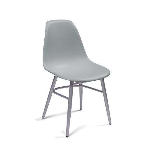 silla aluminio carcasa plástico
