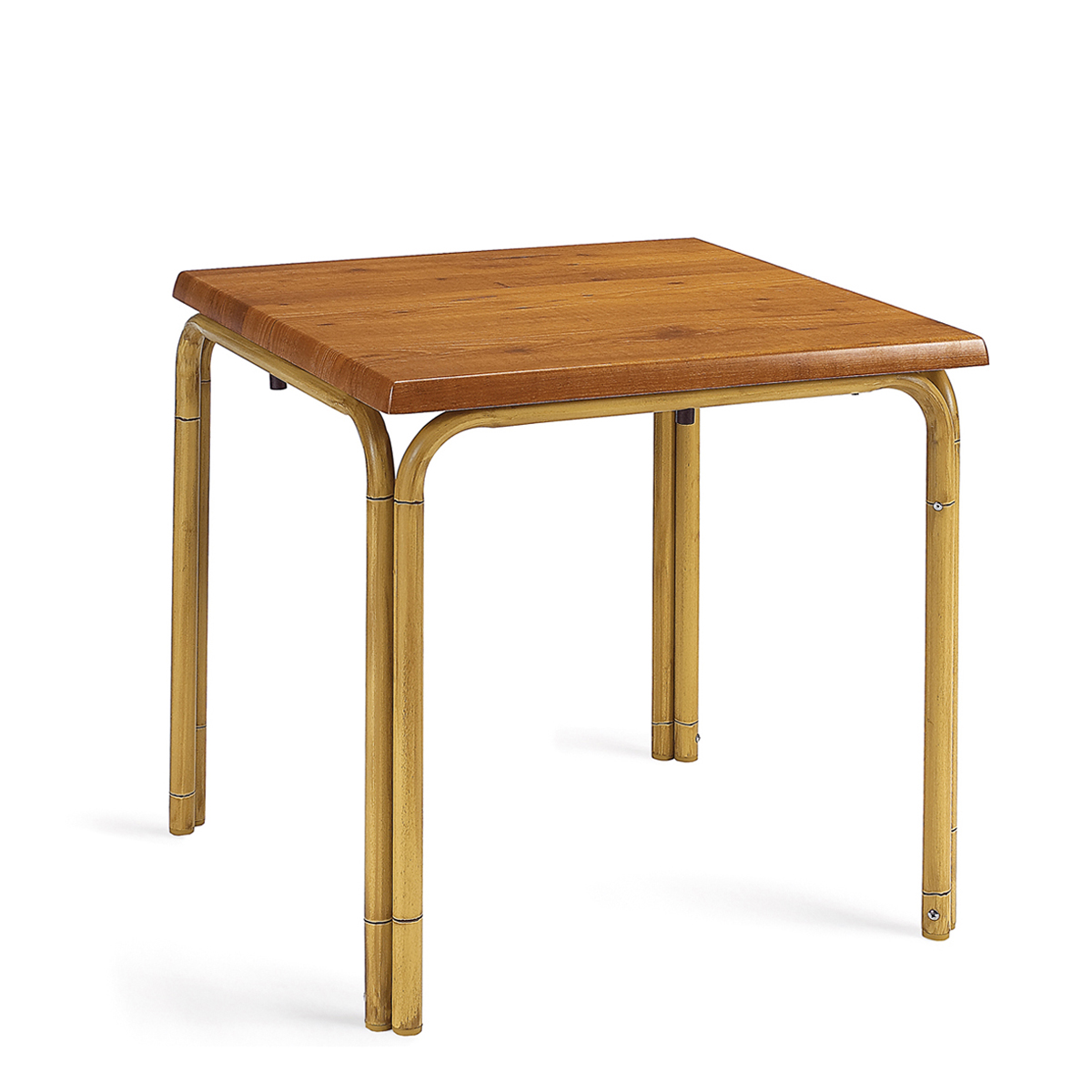 mesa apilable doble pata deco bambú