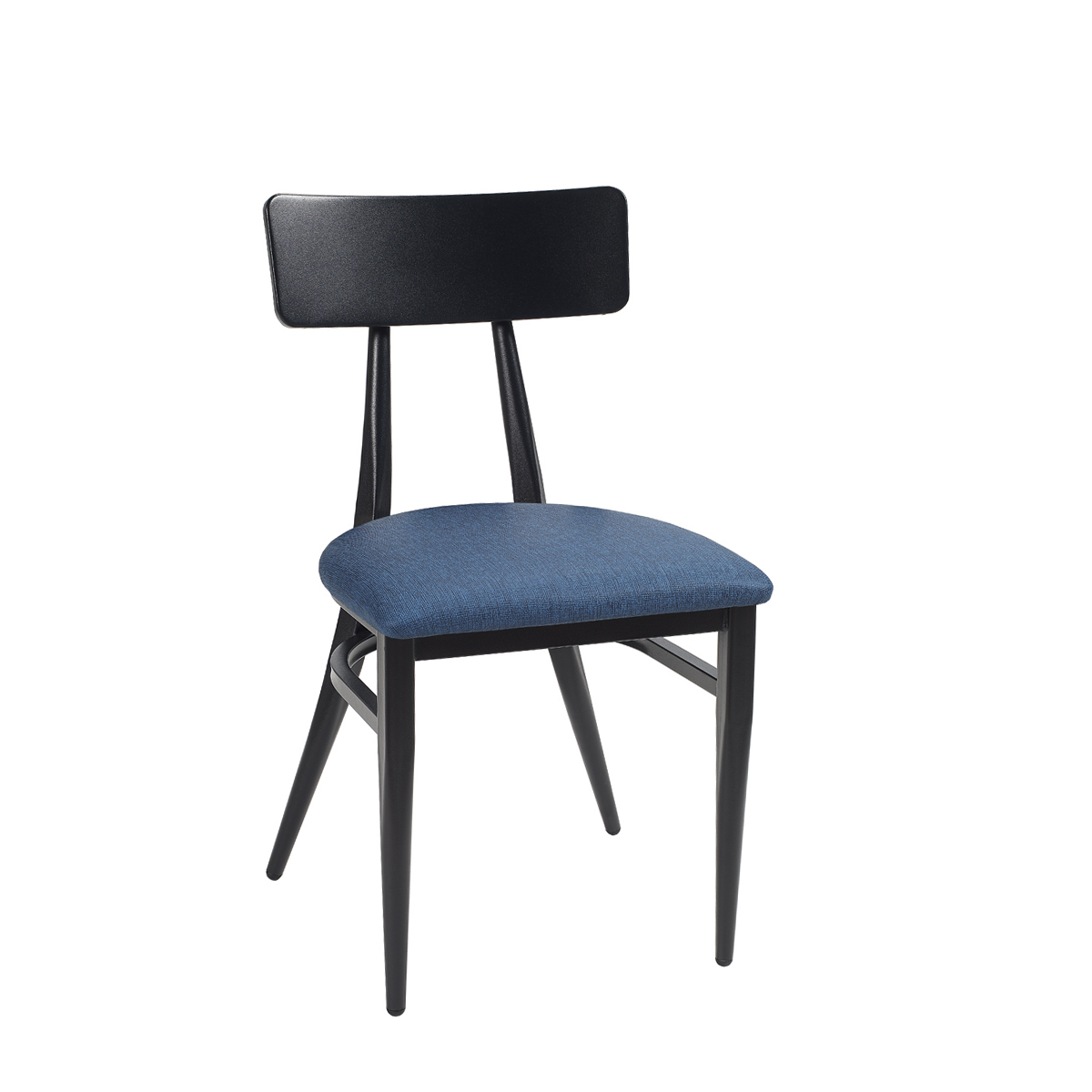 montana-silla-negro-tapizado-azul
