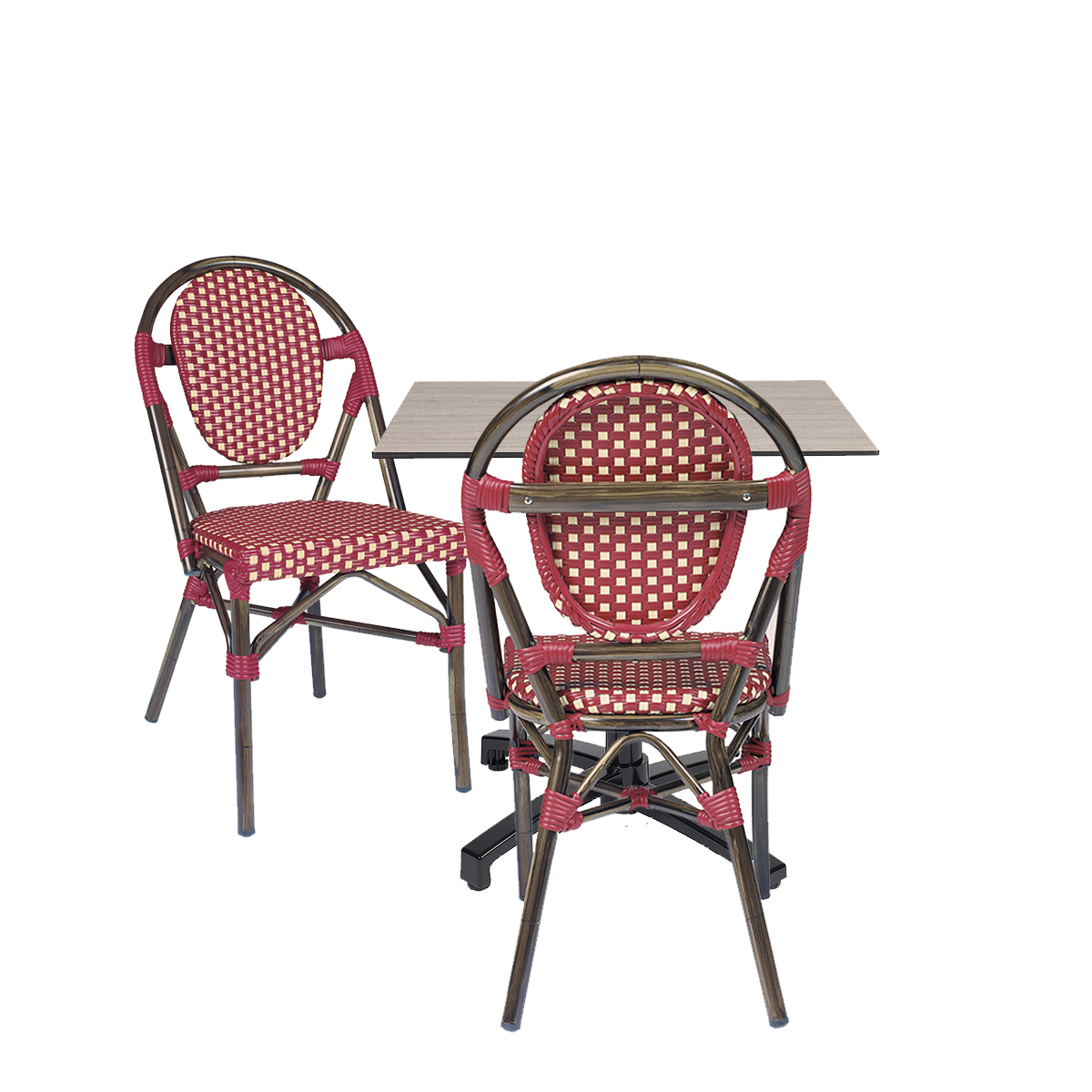 conjunto-mesa-noruega-negra-tablero-compact-con-sillas-charlotte-medula-roja