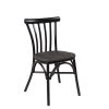 silla portico negro textilene negro
