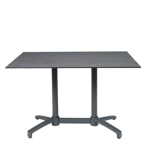 mesa noruega rectangular grafito con tablero compact