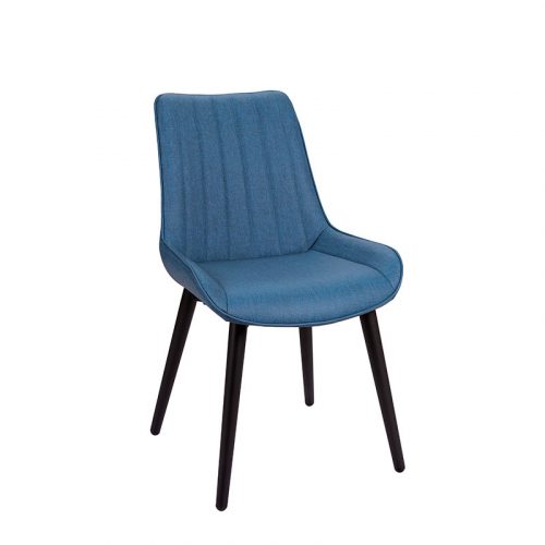 silla rialto tapizado azul REYMA