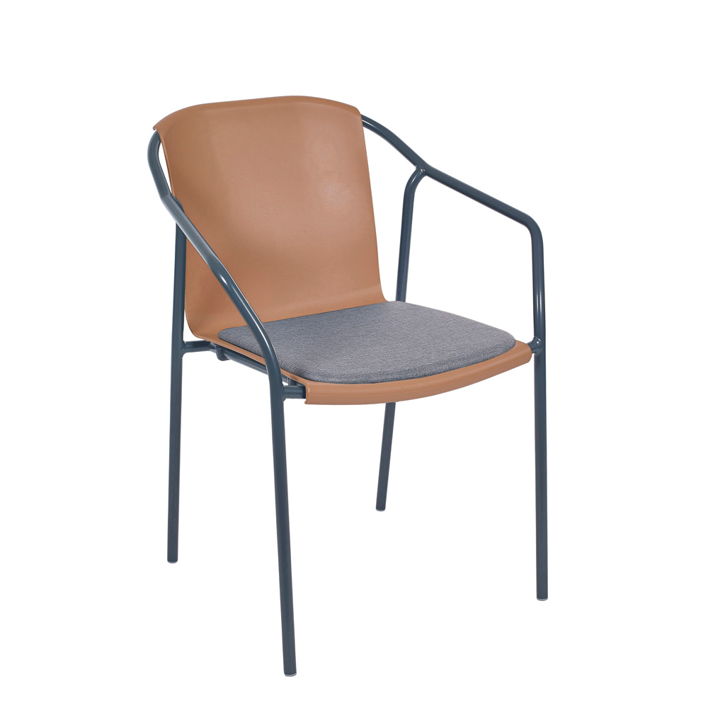 sillón Rod Pad antracita-blue-grey-grey sillón Rod Pad antracita-blue-grey-grey