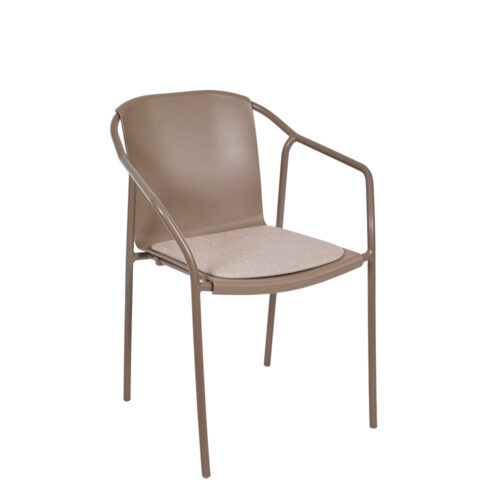 sillón Rod Pad taupe-taupe-taupe