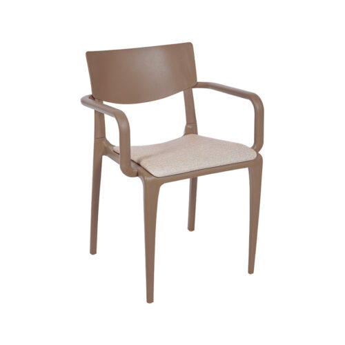 sillón Town Pad taupe-taupe
