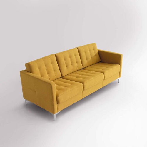 sofá 871 interior 3 plazas diseño moderno 2