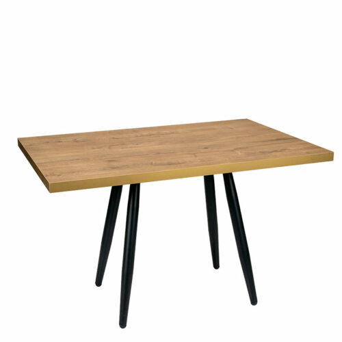 Mesa Copenhaguen Plus rectangular melamina roble