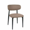 Silla Lírica negro tapizado mekong