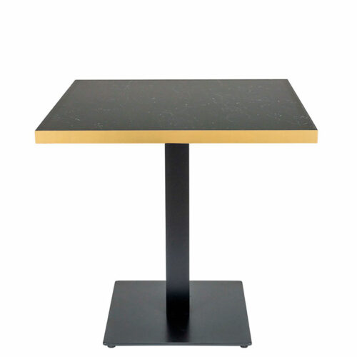 Mesa munich cuadrada negro