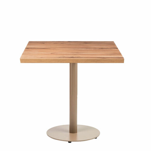 Mesa Munich redonda Taupe madera