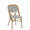 Silla Bordeaux deco roble negro