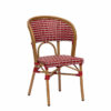 Silla Champagne deco roble verde oscuro