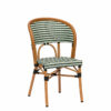 Silla Champagne deco roble verde