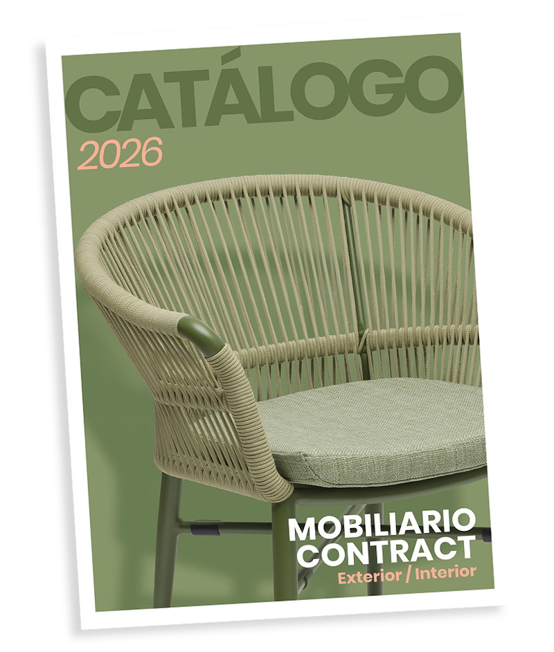 catálogo mobiliario contract interior exterior 2026