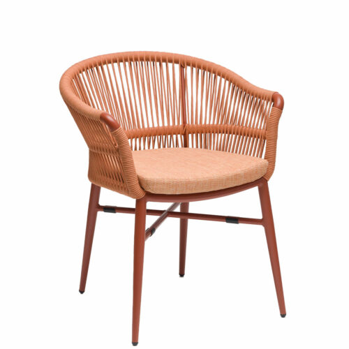 sillón de exterior Melbourne color Terracota