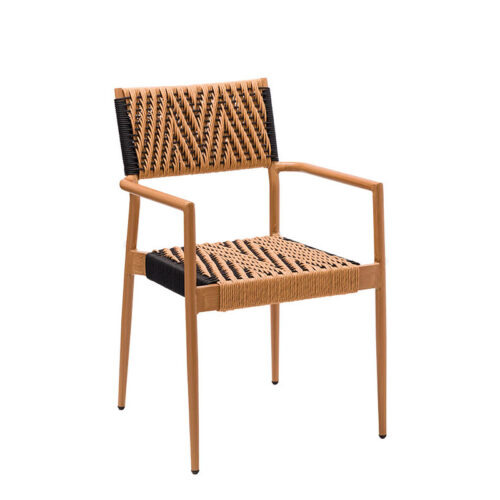 Sillón contract para exterior en rope Granada