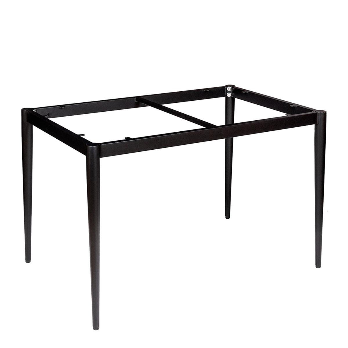 Pie Danubio negro rectangular