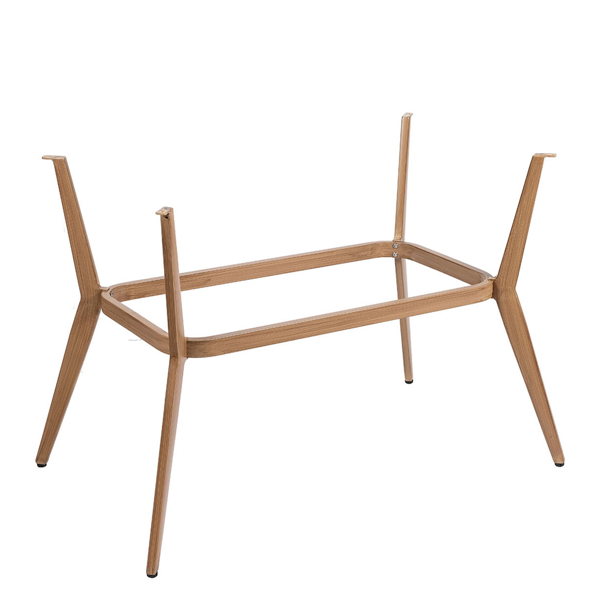 Pie Mauricio rectangular roble
