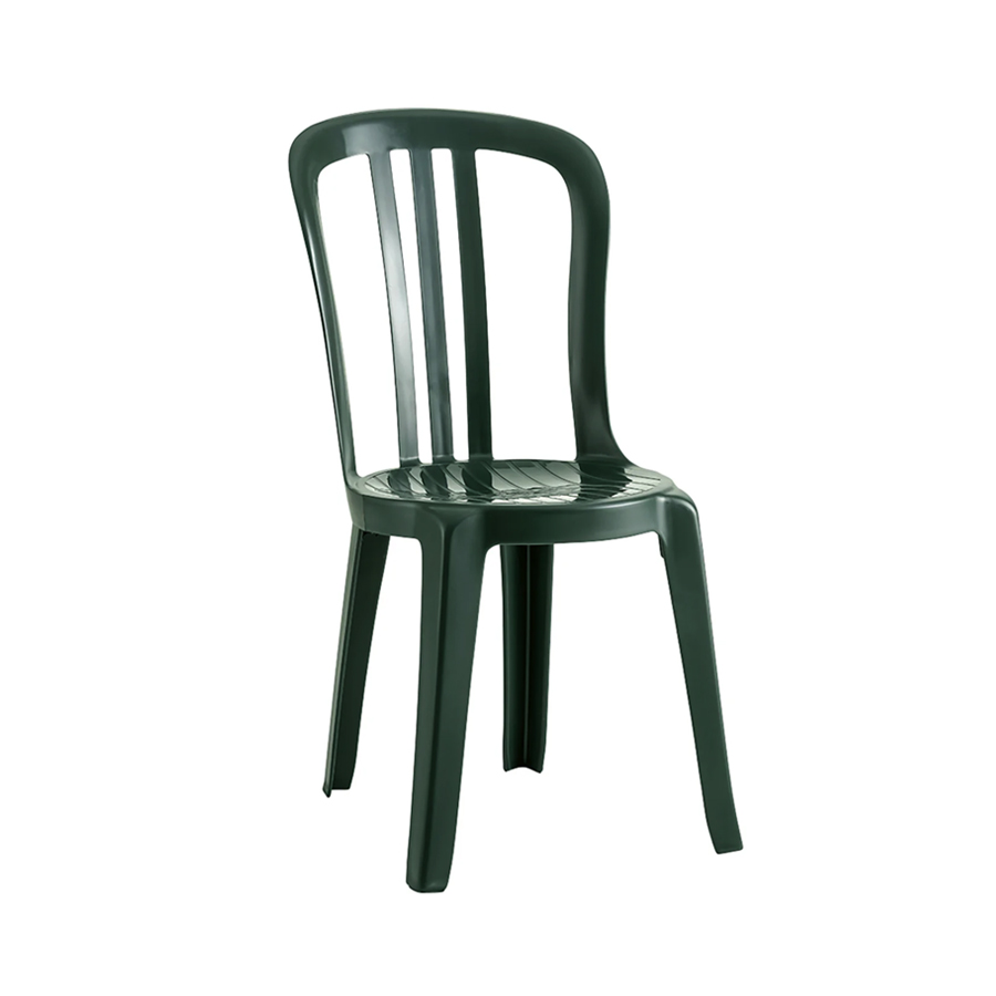 Silla apilable Bistrot verde amazon