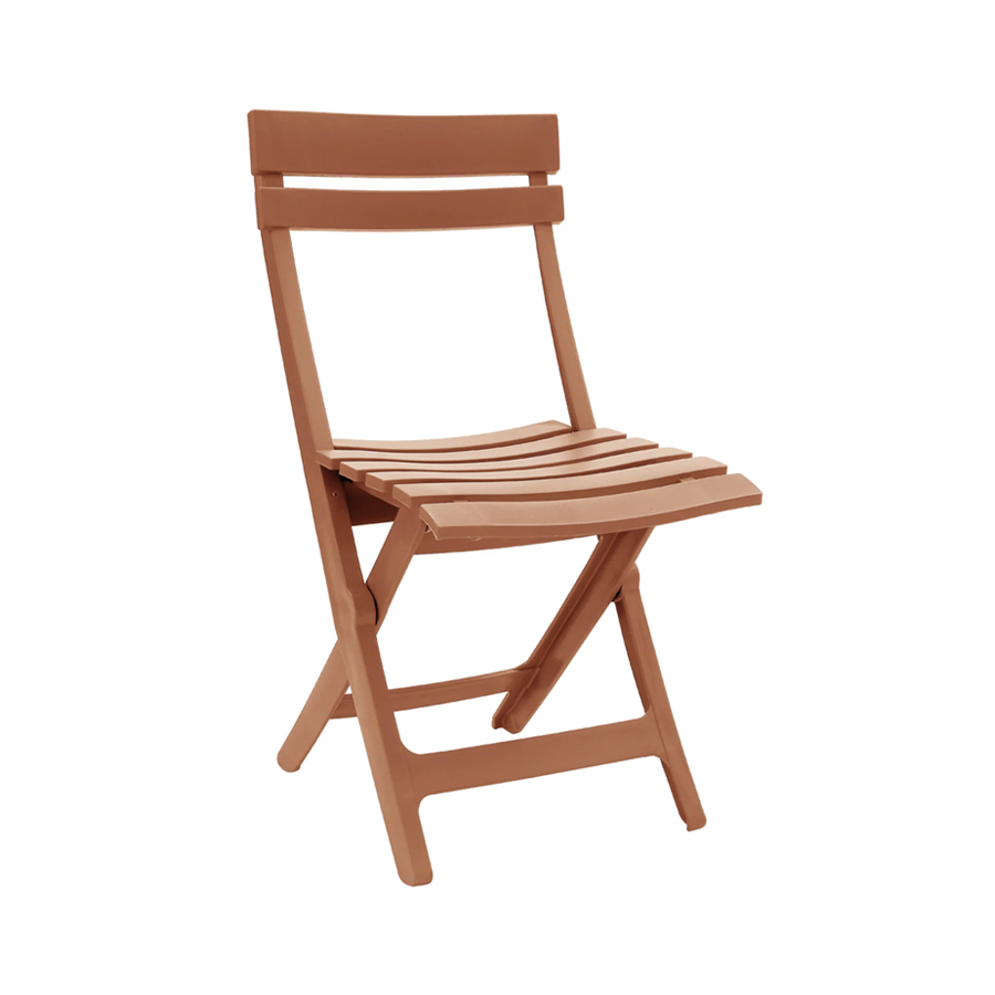 Silla plegable Miami terracota Silla plegable Miami terracota